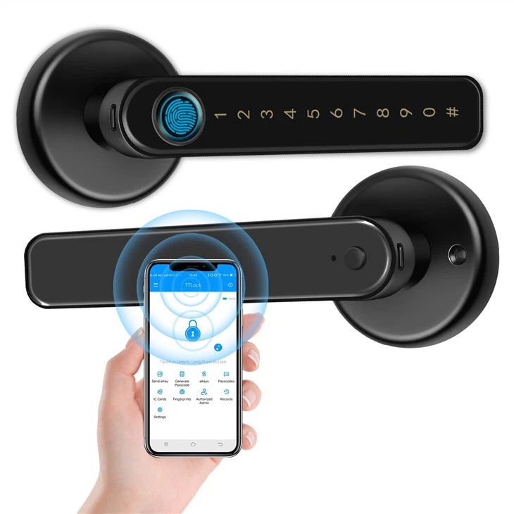 Fingerprint Door Lock With Keypad