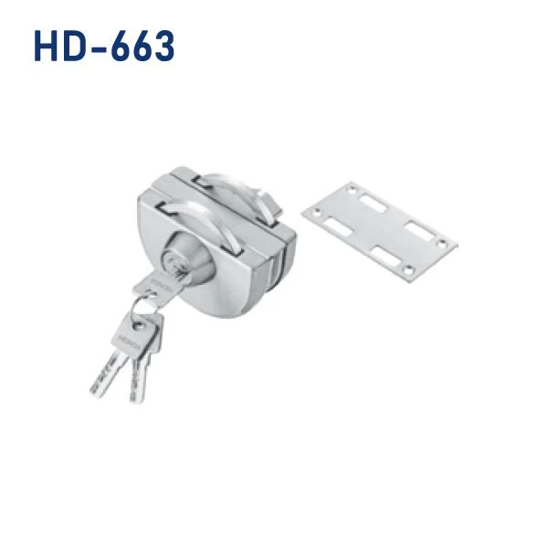 Security Commercial Glass Door Lock