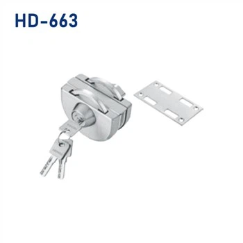 Security Commercial Glass Door Lock